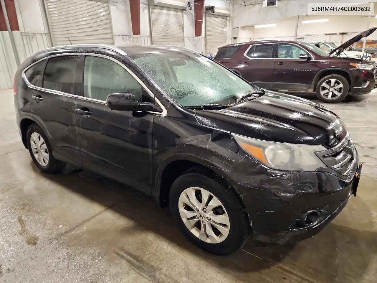 2012 HONDA CR-V VIN 5J6RM4H74CL003632 — фото 4