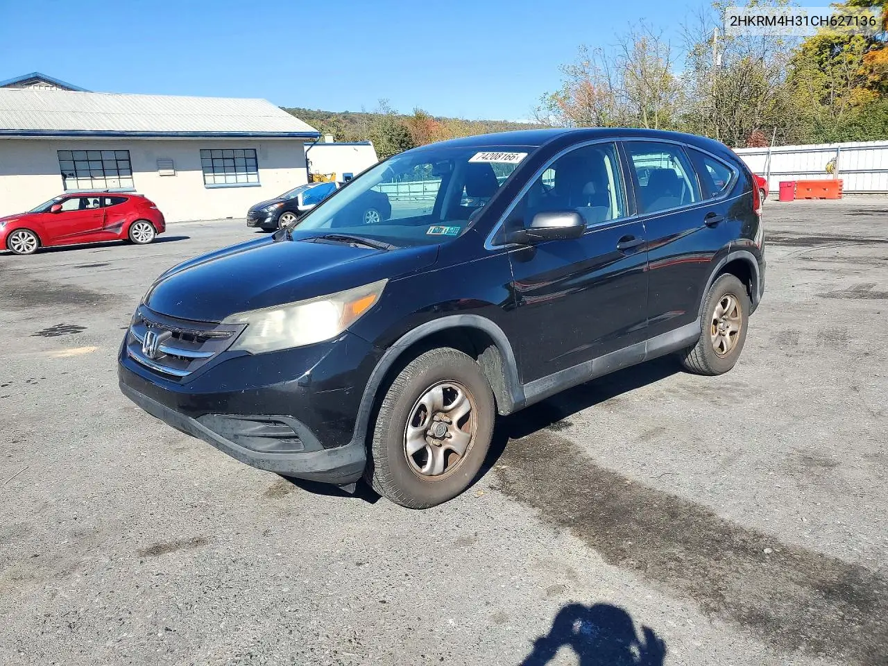 HONDA CR-V 2012, VIN 2HKRM4H31CH627136