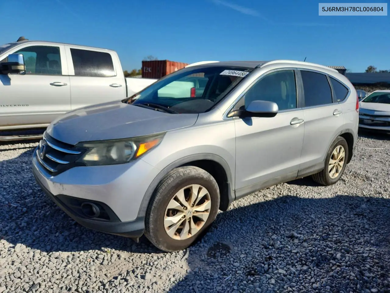 HONDA CR-V 2012, VIN 5J6RM3H78CL006804