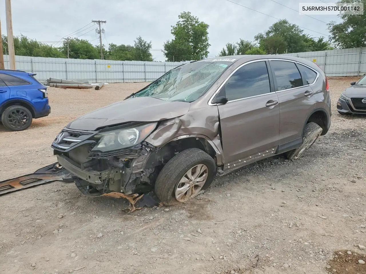 HONDA CR-V 2013, VIN 5J6RM3H57DL001142