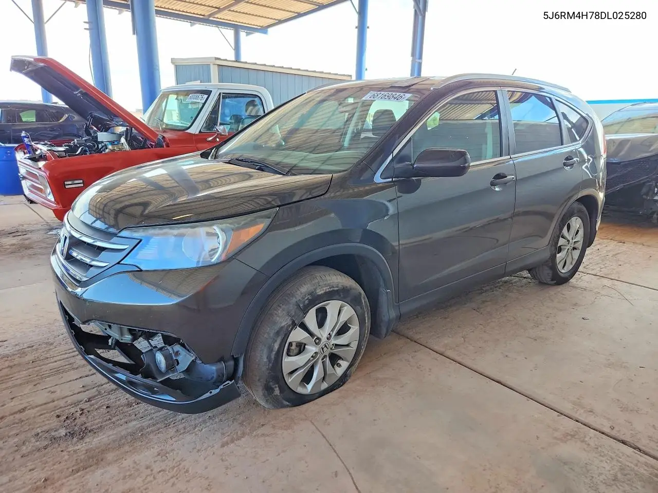 HONDA CR-V 2013, VIN 5J6RM4H78DL025280