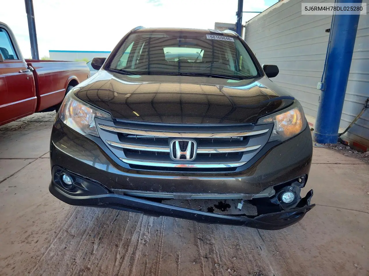 2013 HONDA CR-V VIN 5J6RM4H78DL025280 — фото 5