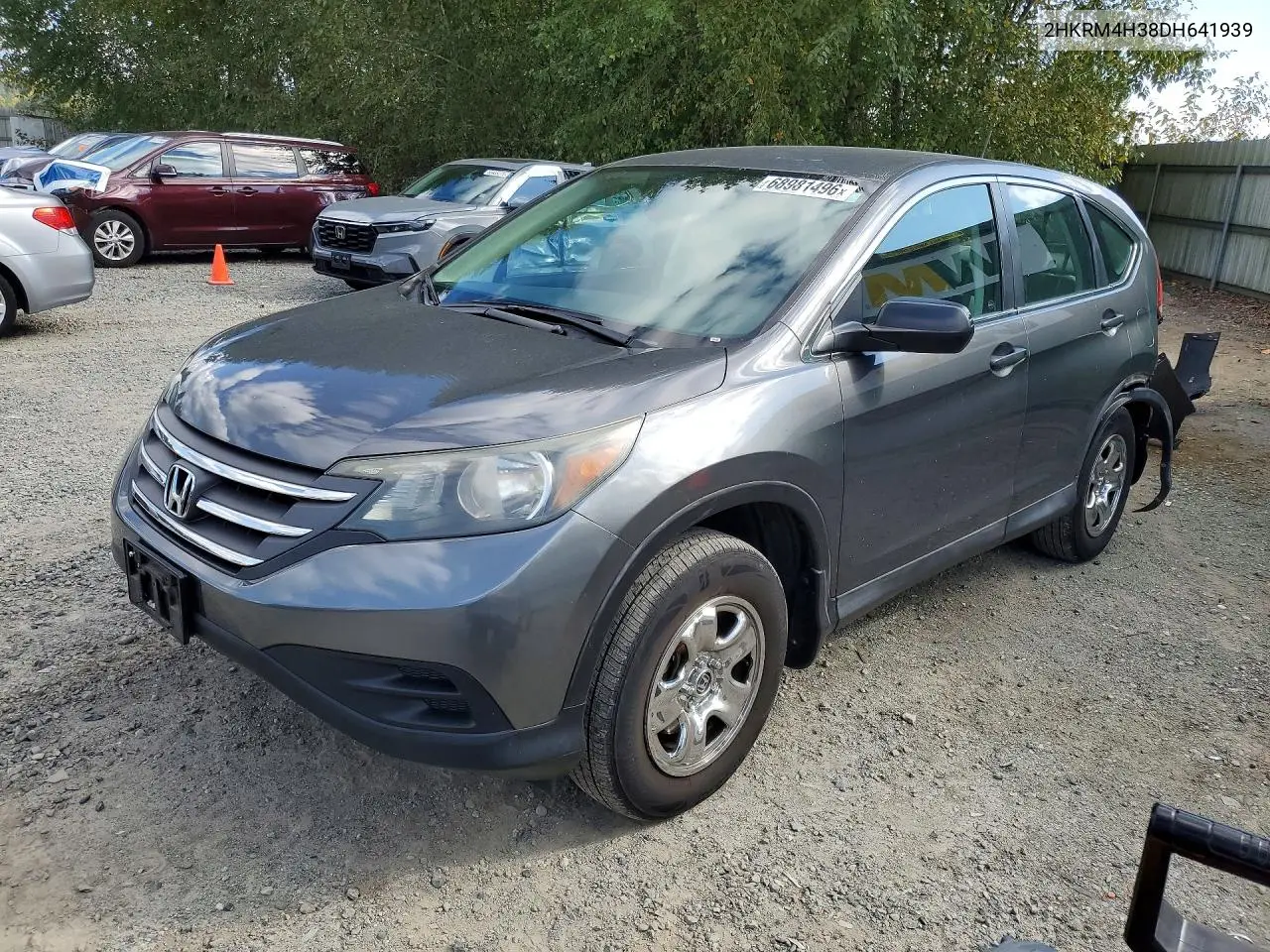 HONDA CR-V 2013, VIN 2HKRM4H38DH641939
