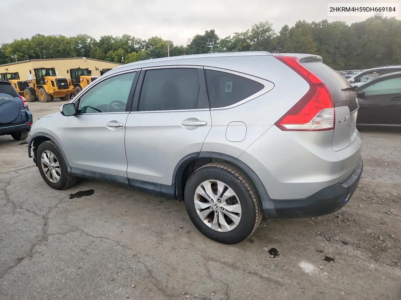 2013 HONDA CR-V VIN 2HKRM4H59DH669184 — фото 2