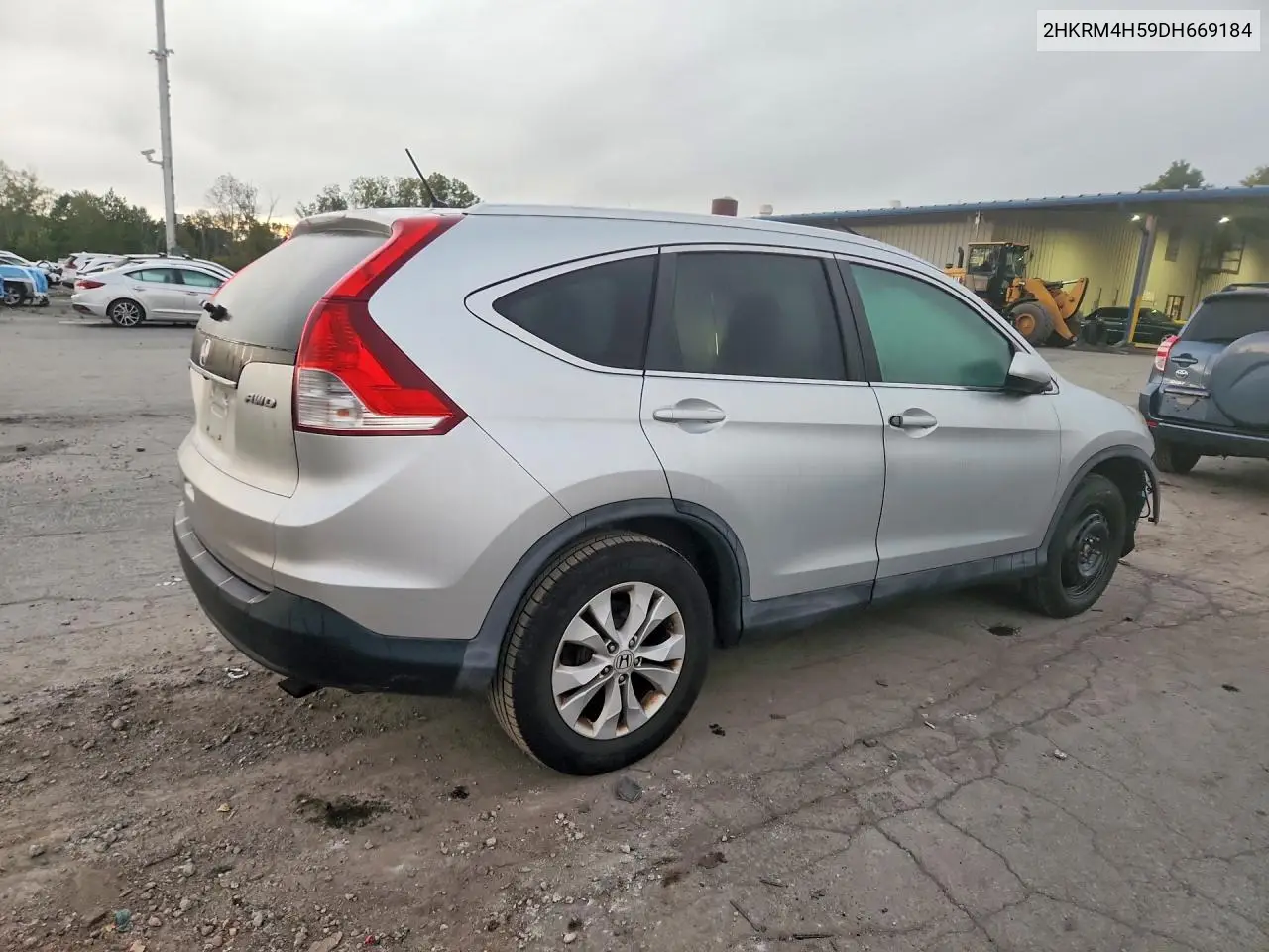 2013 HONDA CR-V VIN 2HKRM4H59DH669184 — фото 3