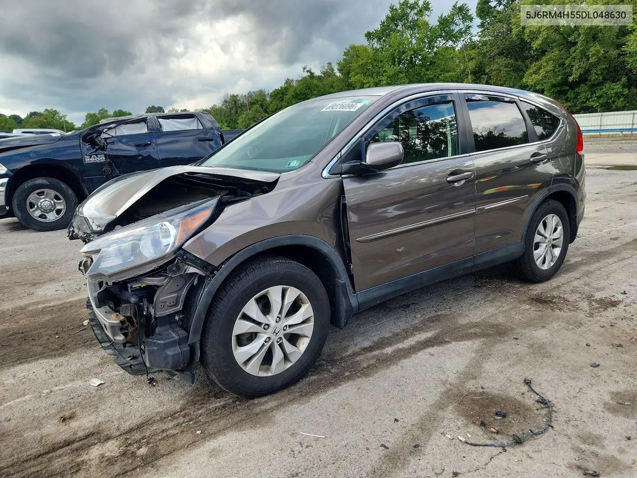 HONDA CR-V 2013, VIN 5J6RM4H55DL048630