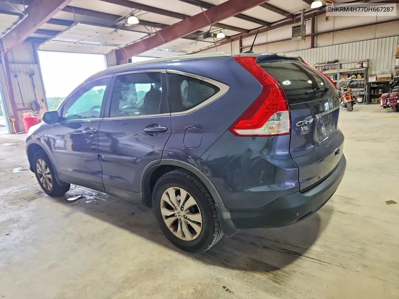 2013 HONDA CR-V VIN 2HKRM4H77DH667287 — фото 2