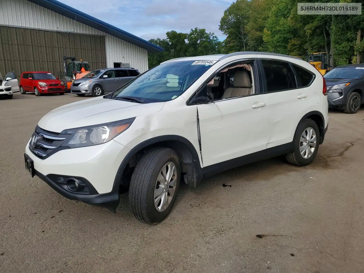 HONDA CR-V 2013, VIN 5J6RM4H73DL019189