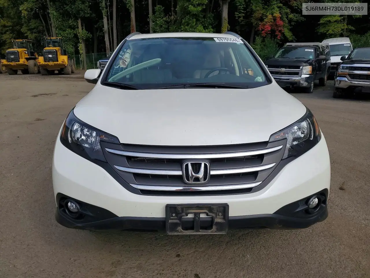 2013 HONDA CR-V VIN 5J6RM4H73DL019189 — фото 5