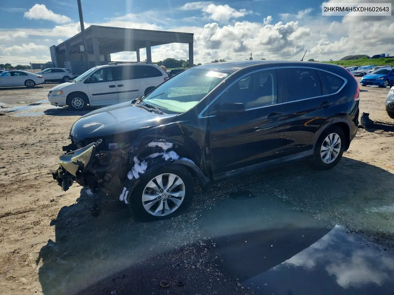 HONDA CR-V 2013, VIN 2HKRM4H5XDH602643