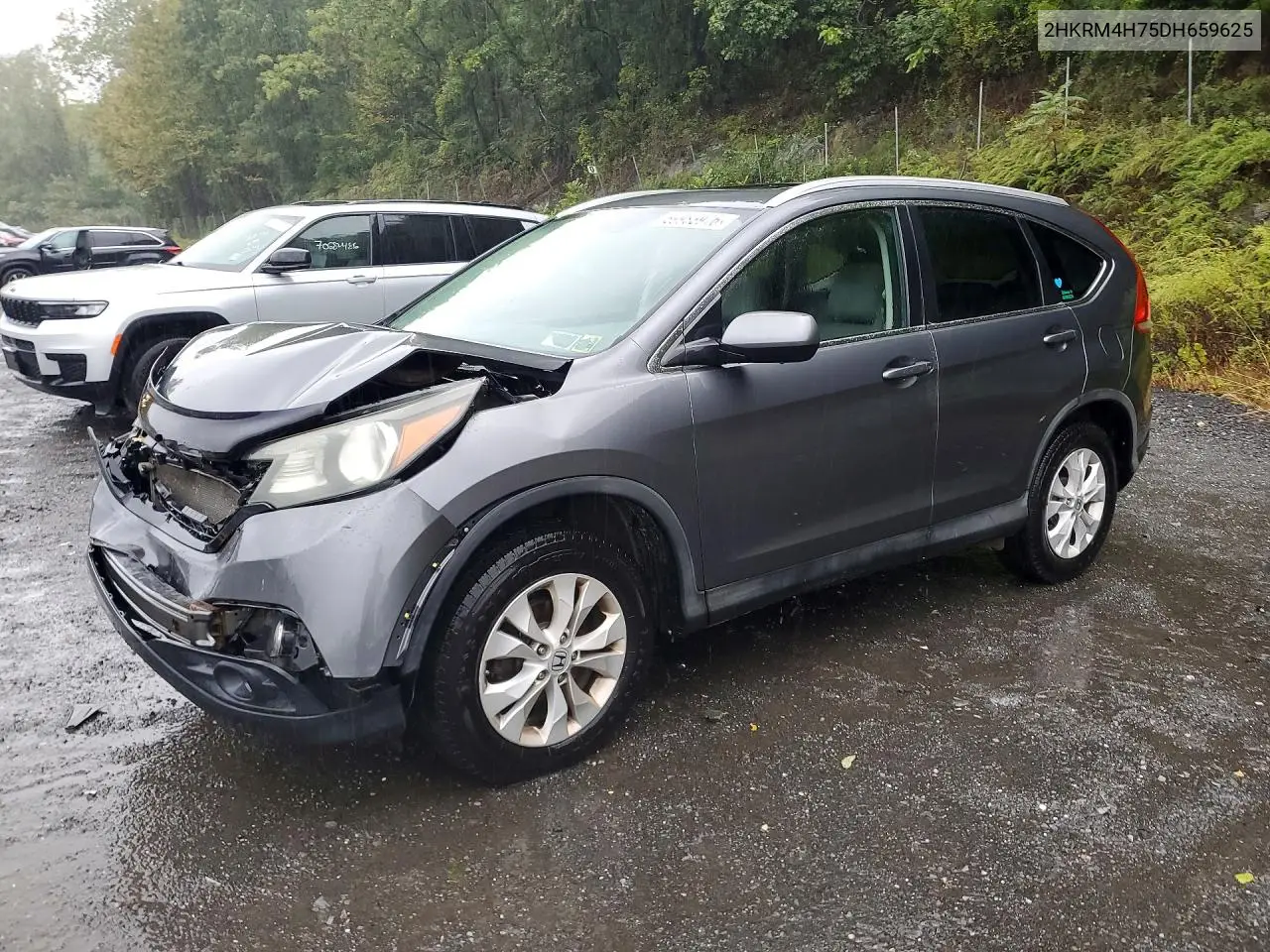 HONDA CR-V 2013, VIN 2HKRM4H75DH659625