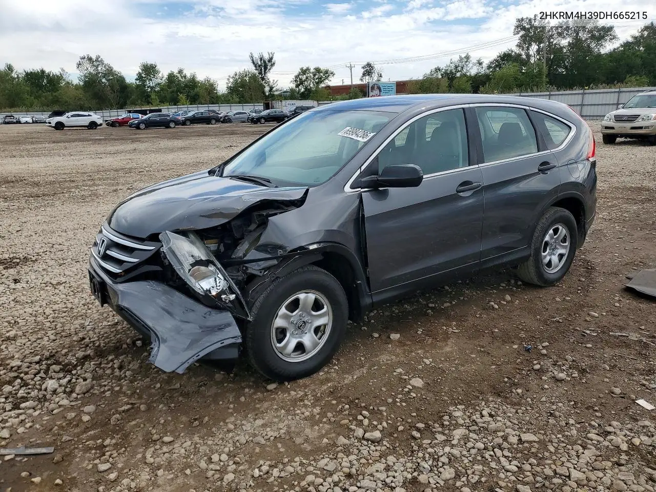 HONDA CR-V 2013, VIN 2HKRM4H39DH665215