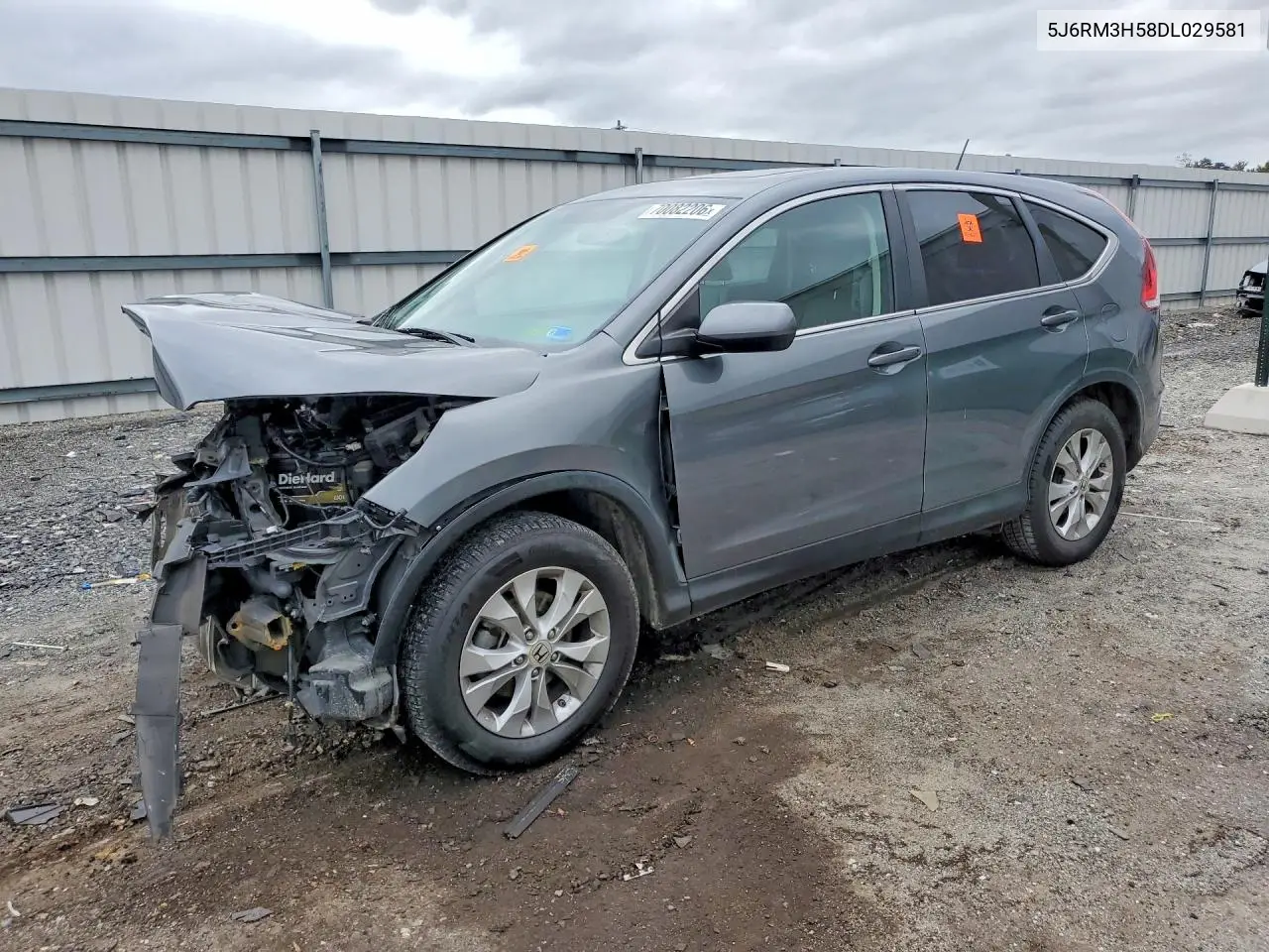 HONDA CR-V 2013, VIN 5J6RM3H58DL029581
