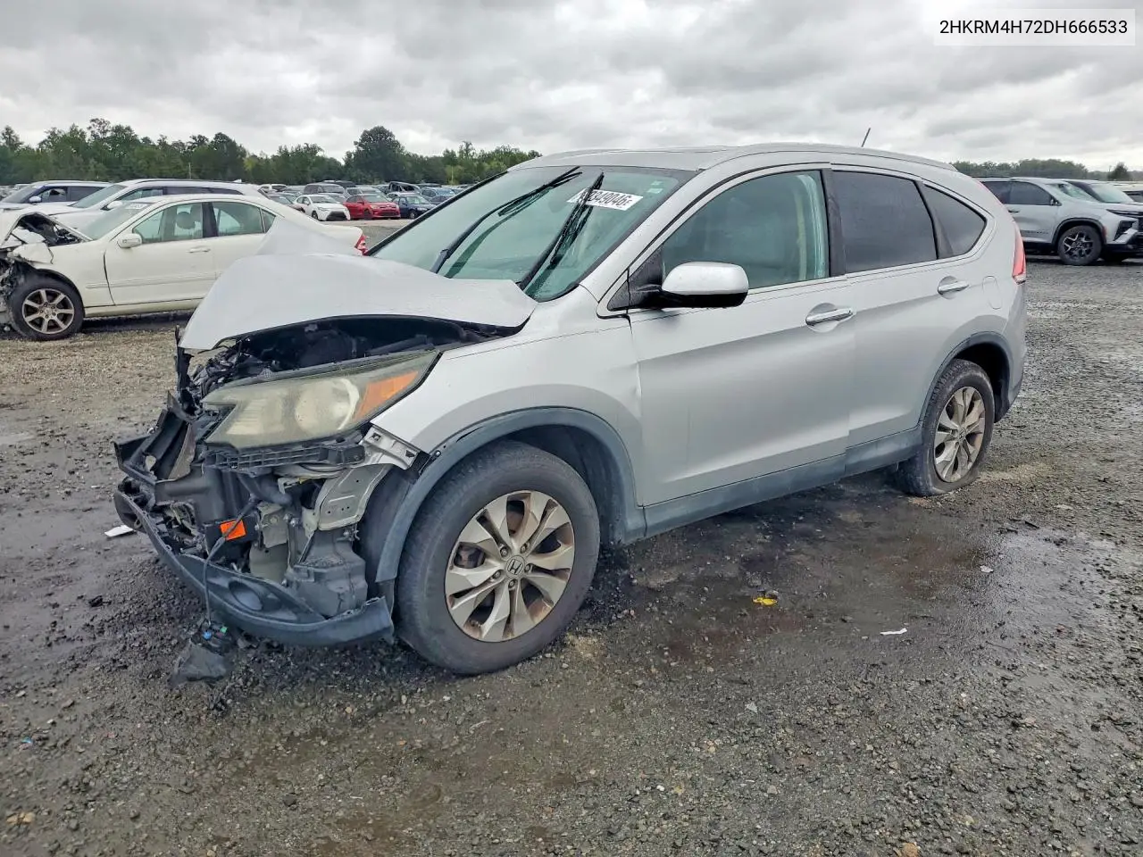HONDA CR-V 2013, VIN 2HKRM4H72DH666533