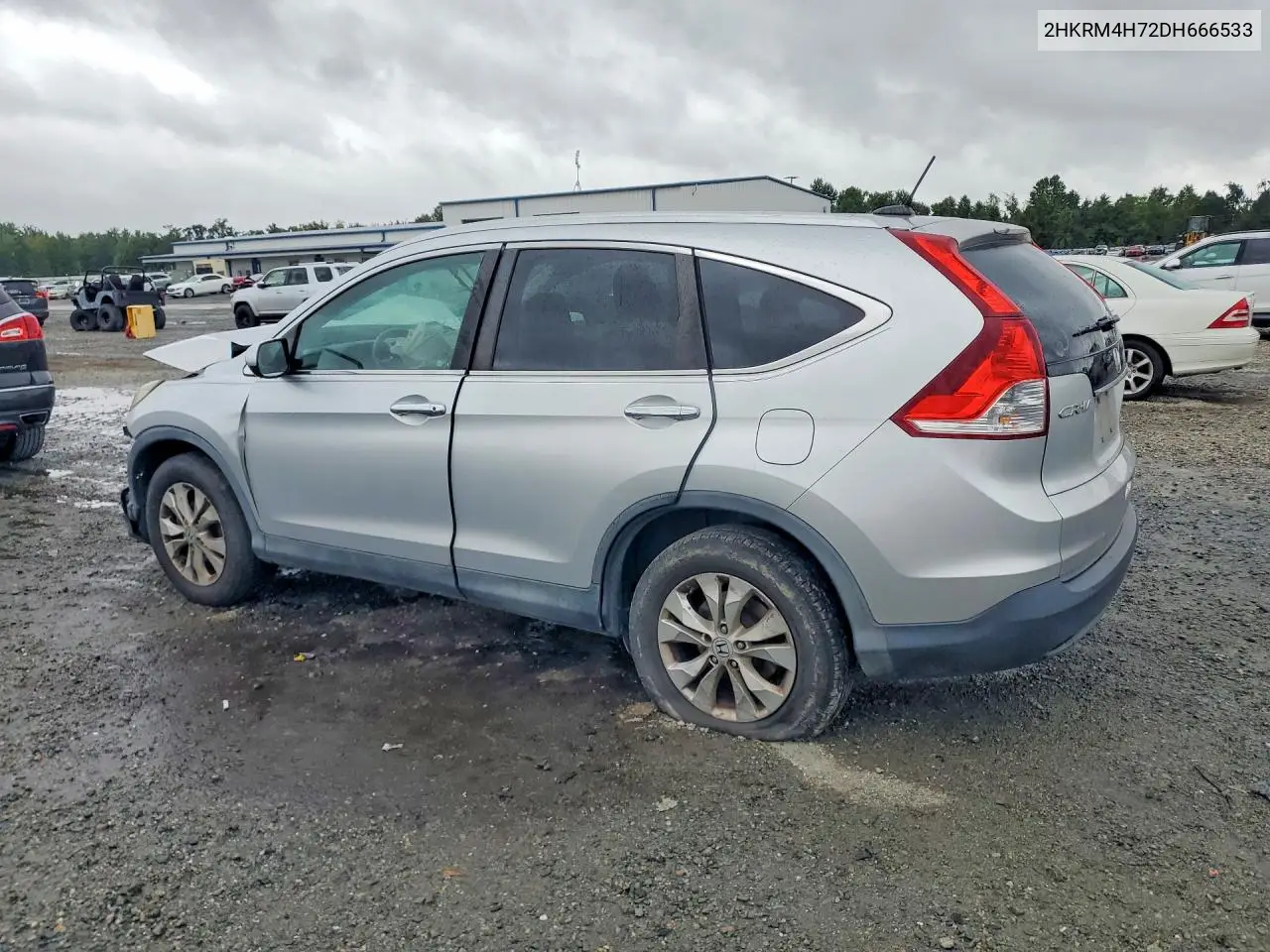 2013 HONDA CR-V VIN 2HKRM4H72DH666533 — фото 2