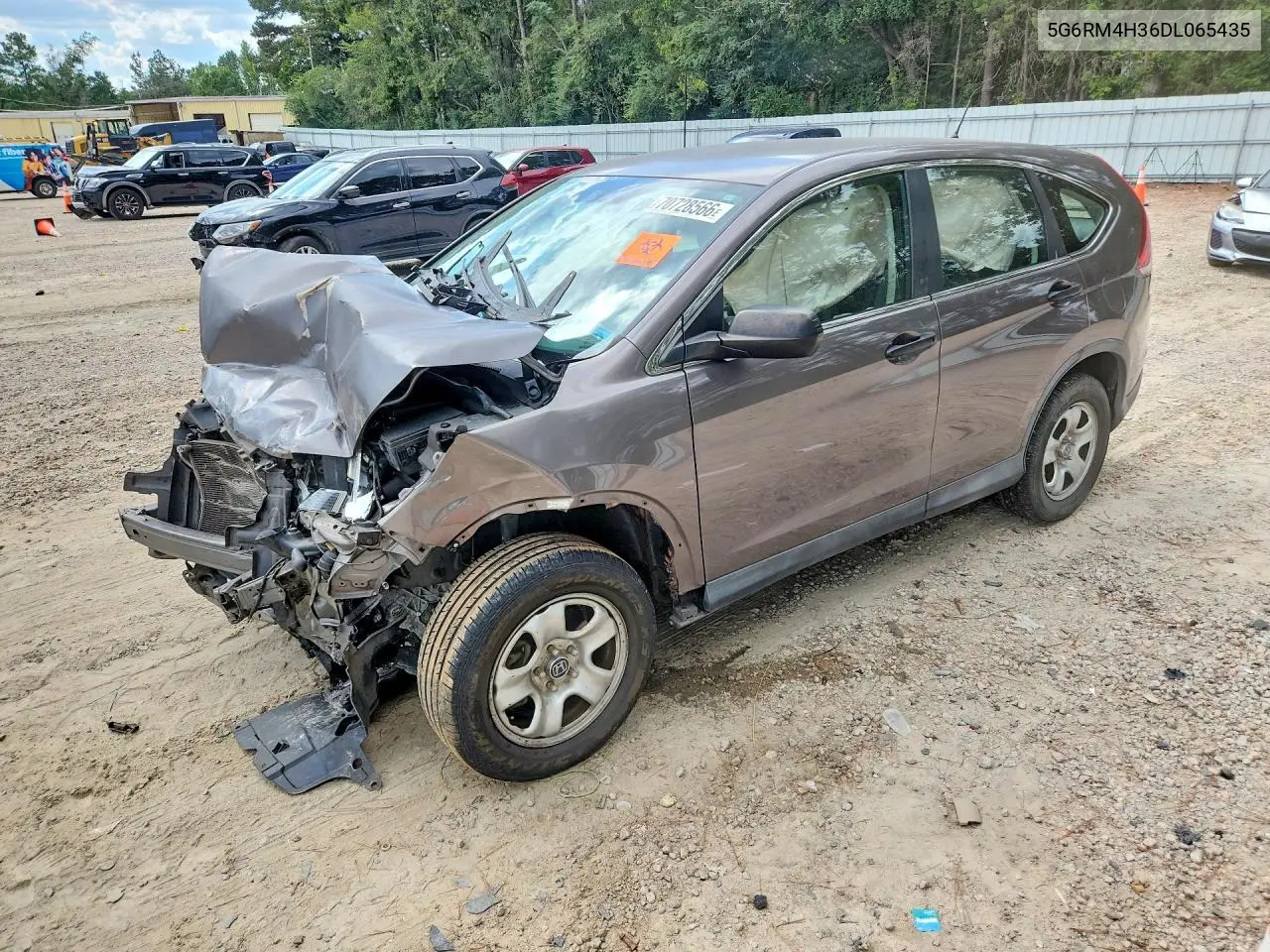 HONDA CR-V 2013, VIN 5G6RM4H36DL065435