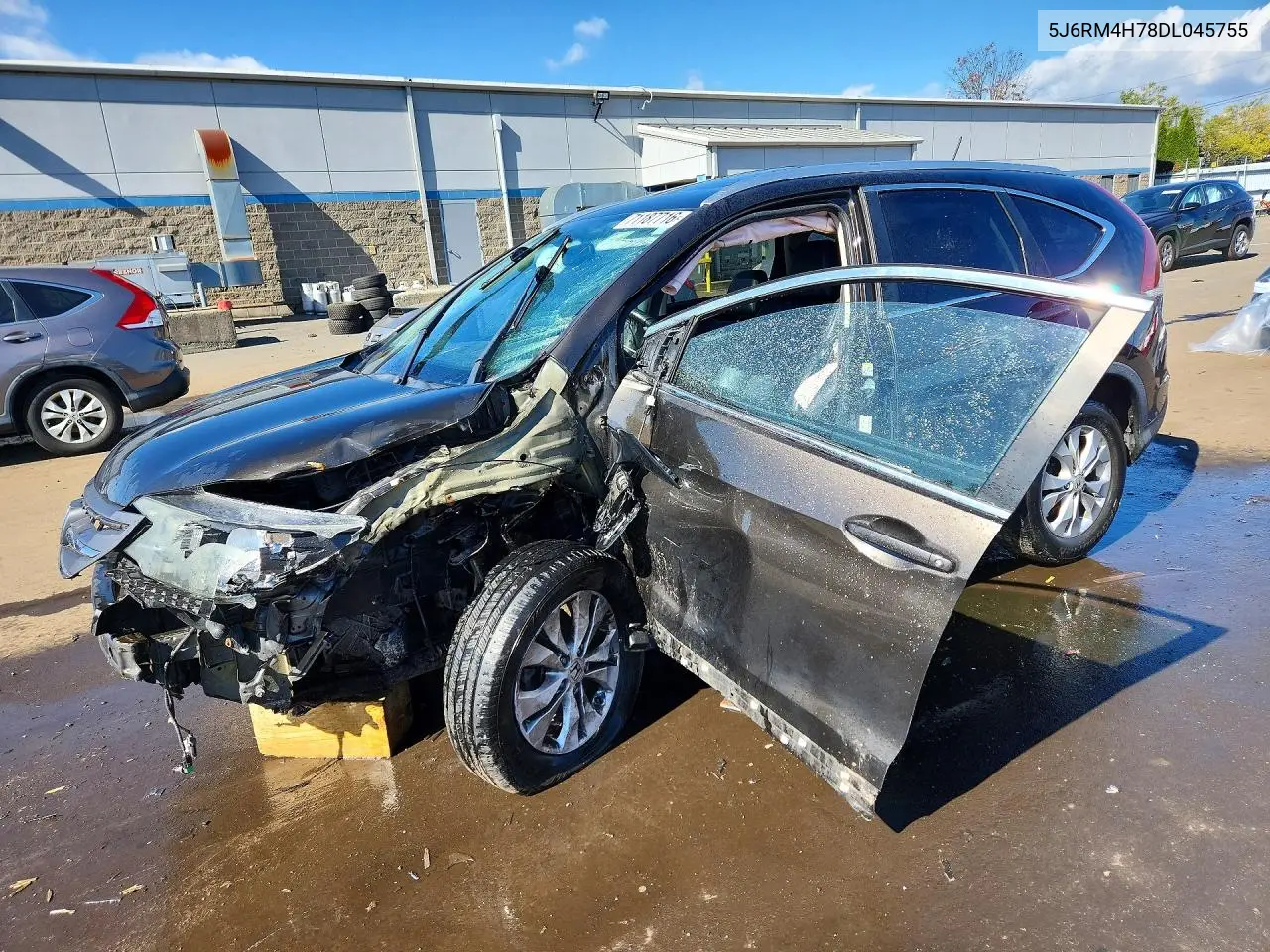 HONDA CR-V 2013, VIN 5J6RM4H78DL045755