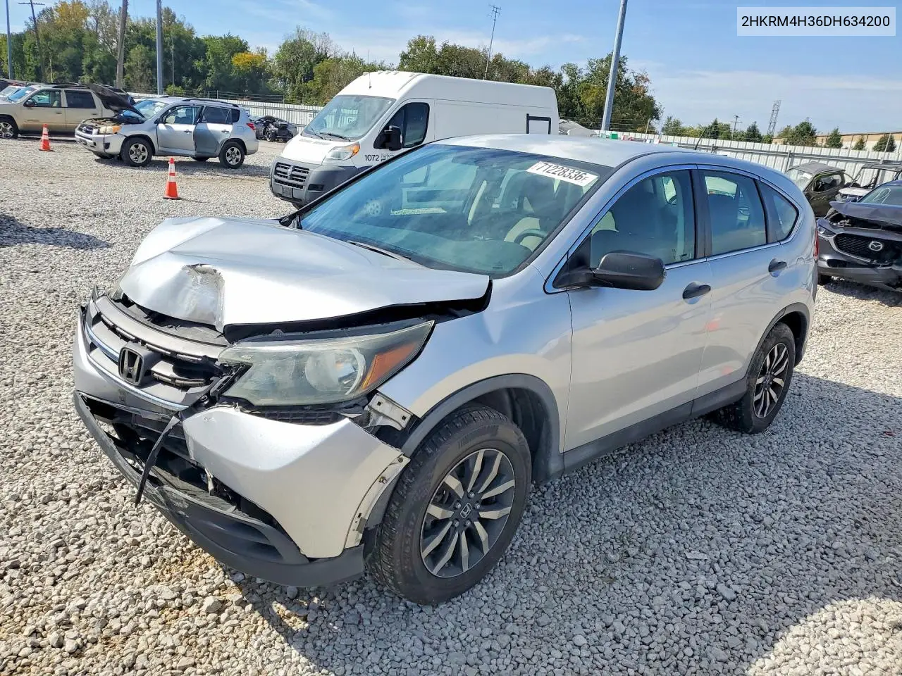HONDA CR-V 2013, VIN 2HKRM4H36DH634200