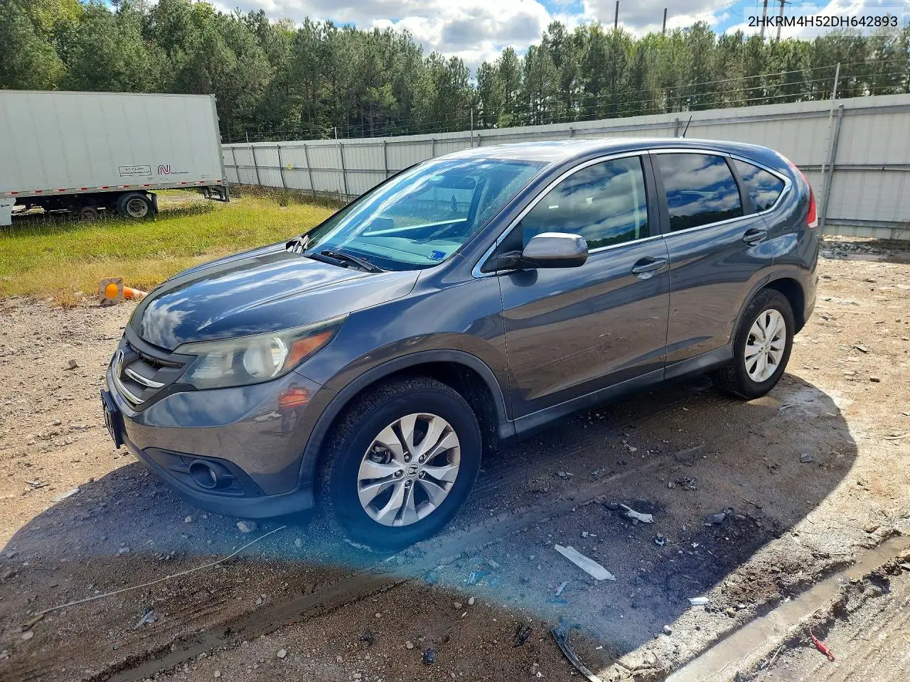 HONDA CR-V 2013, VIN 2HKRM4H52DH642893