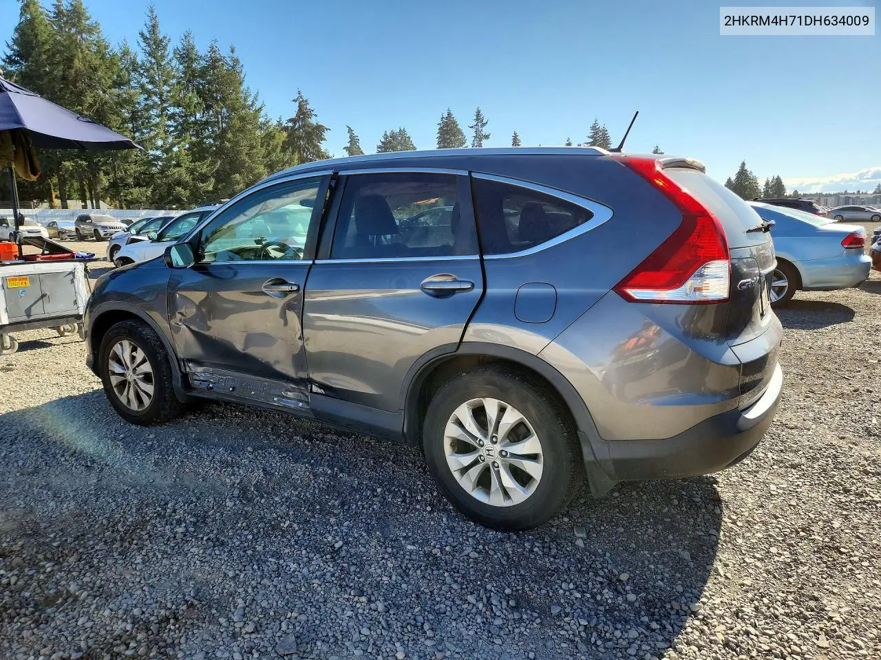 2013 HONDA CR-V VIN 2HKRM4H71DH634009 — фото 2