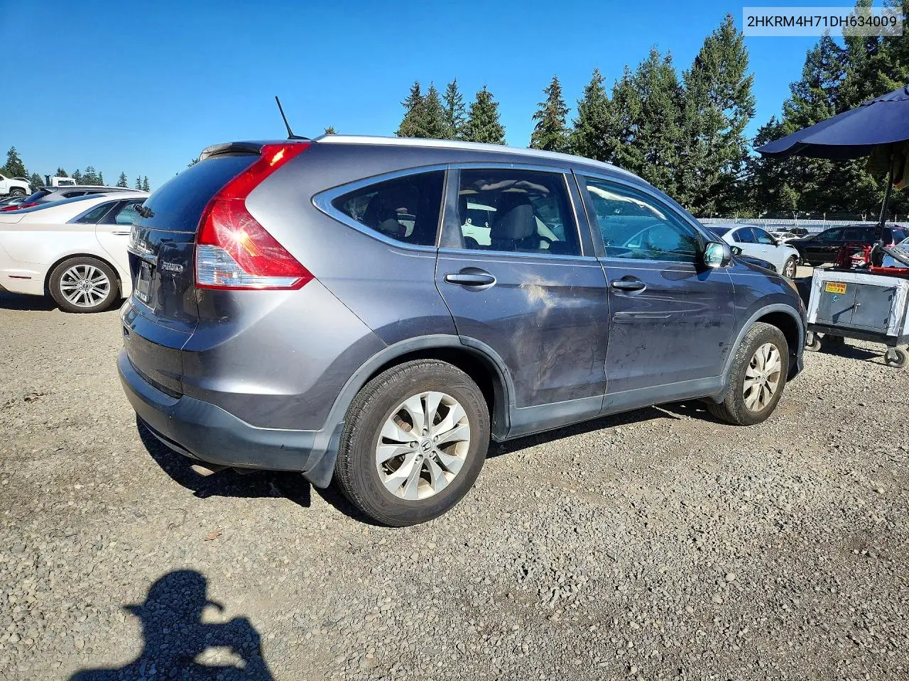 2013 HONDA CR-V VIN 2HKRM4H71DH634009 — фото 3