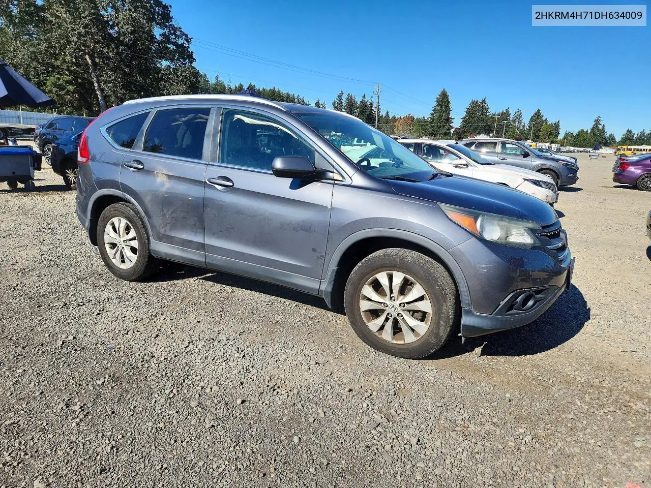 2013 HONDA CR-V VIN 2HKRM4H71DH634009 — фото 4