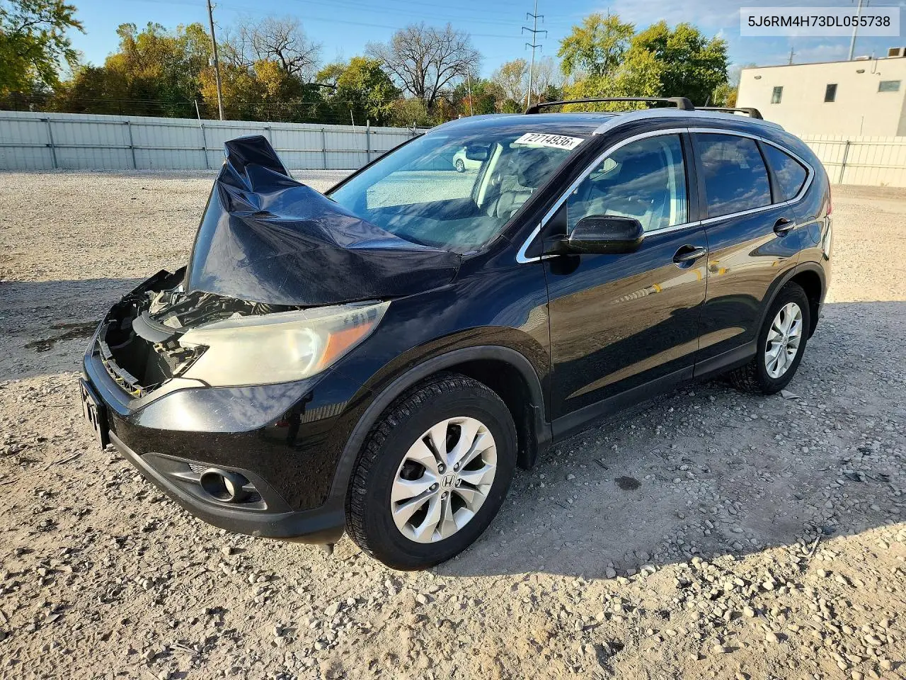 HONDA CR-V 2013, VIN 5J6RM4H73DL055738