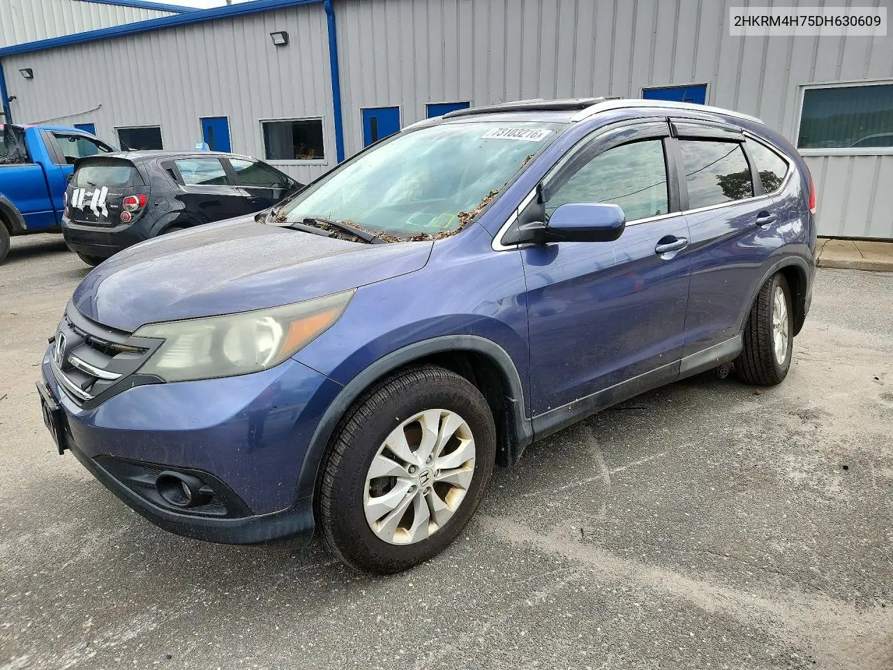 HONDA CR-V 2013, VIN 2HKRM4H75DH630609