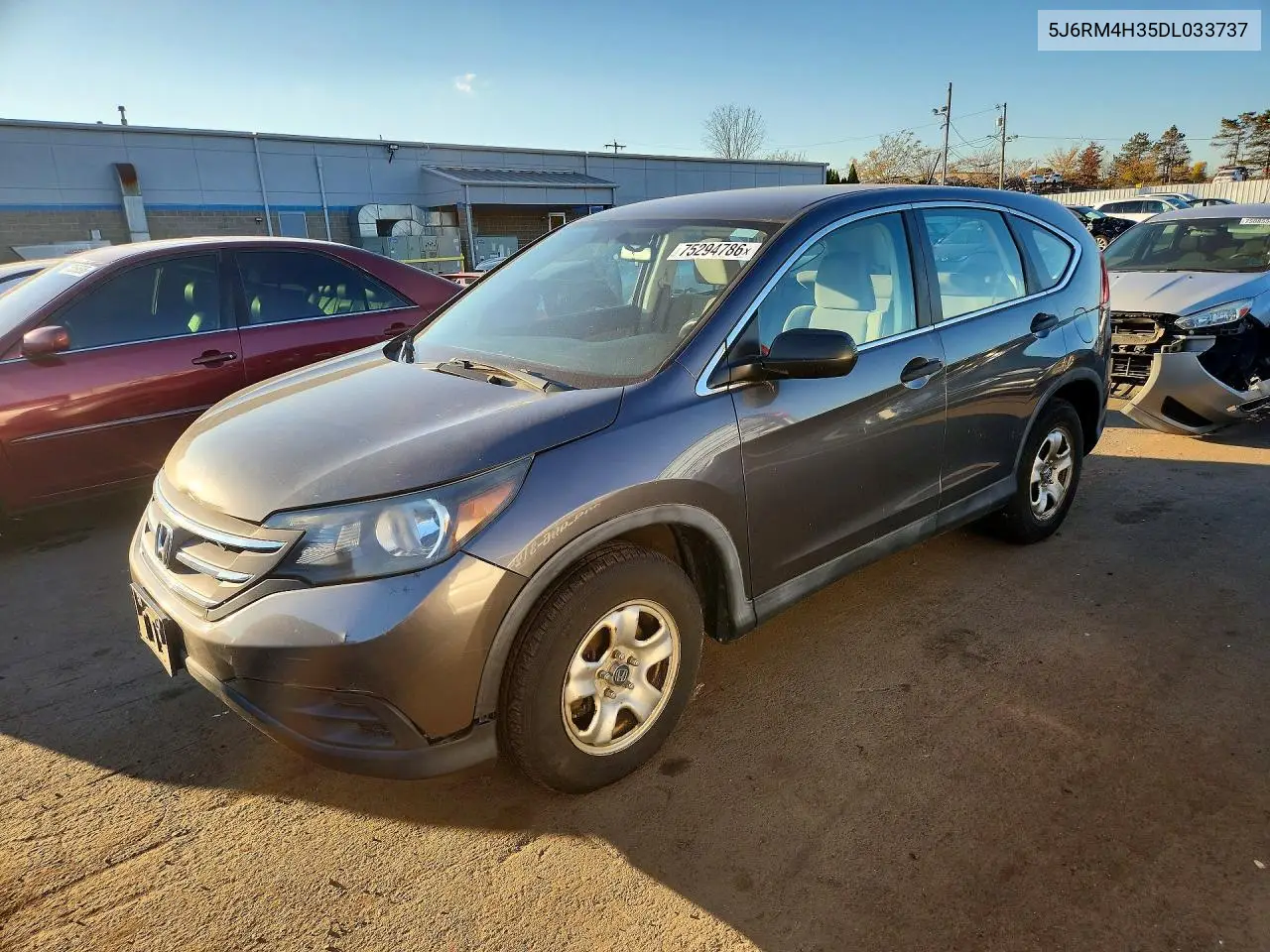 HONDA CR-V 2013, VIN 5J6RM4H35DL033737