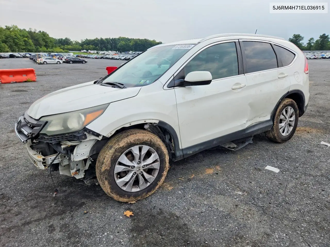 HONDA CR-V 2014, VIN 5J6RM4H71EL036915