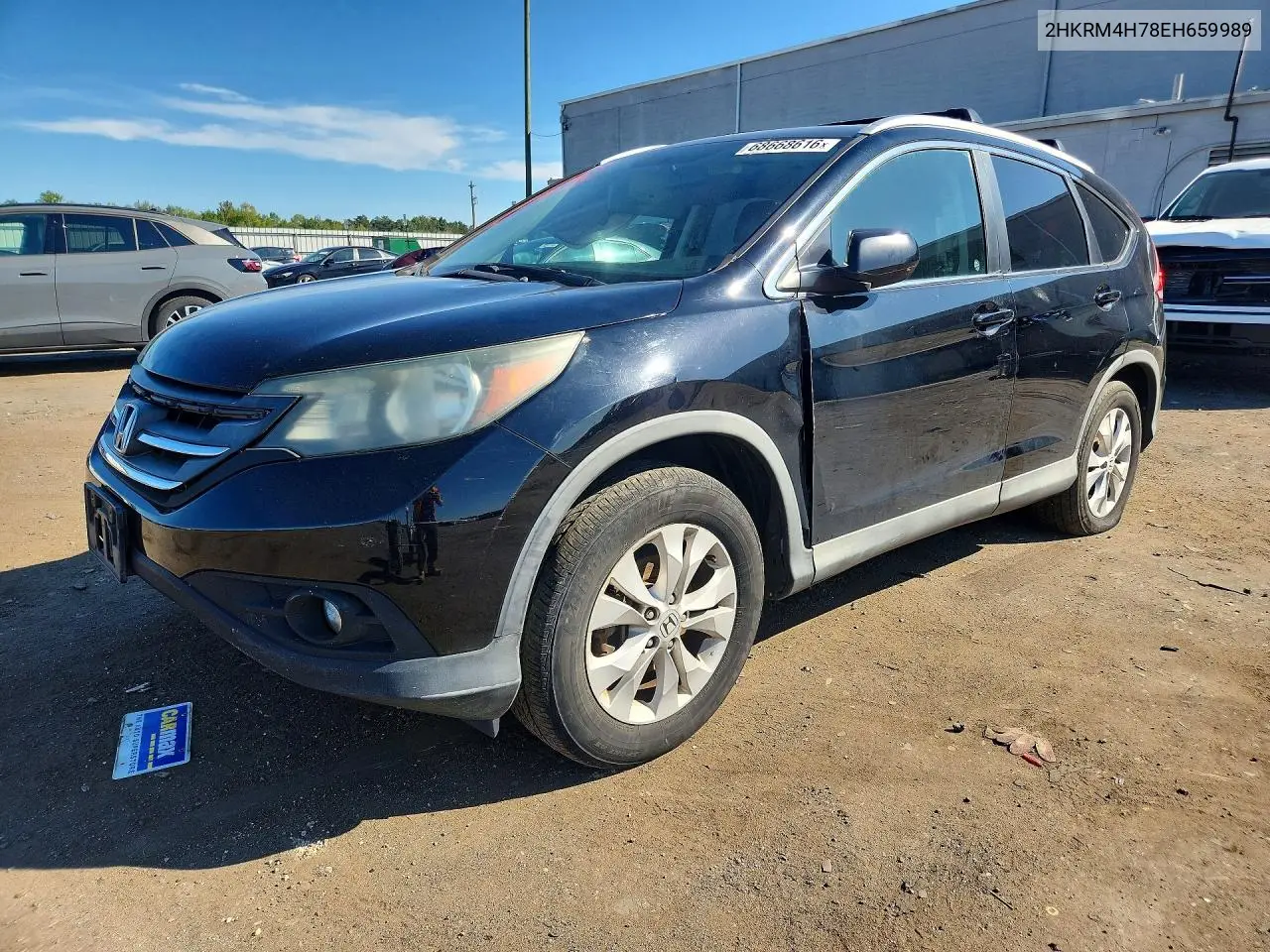 HONDA CR-V 2014, VIN 2HKRM4H78EH659989