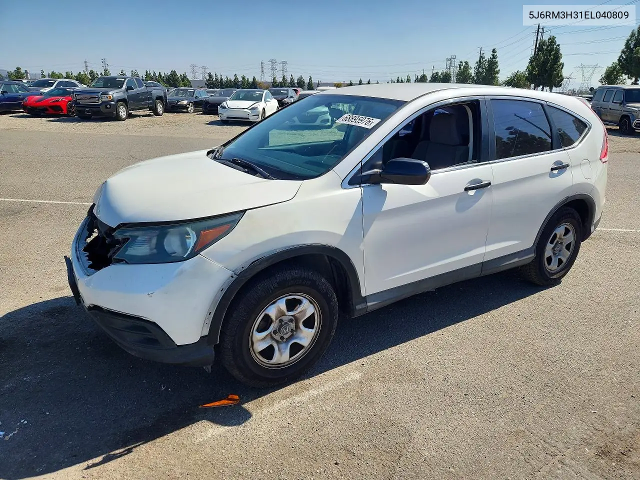 HONDA CR-V 2014, VIN 5J6RM3H31EL040809