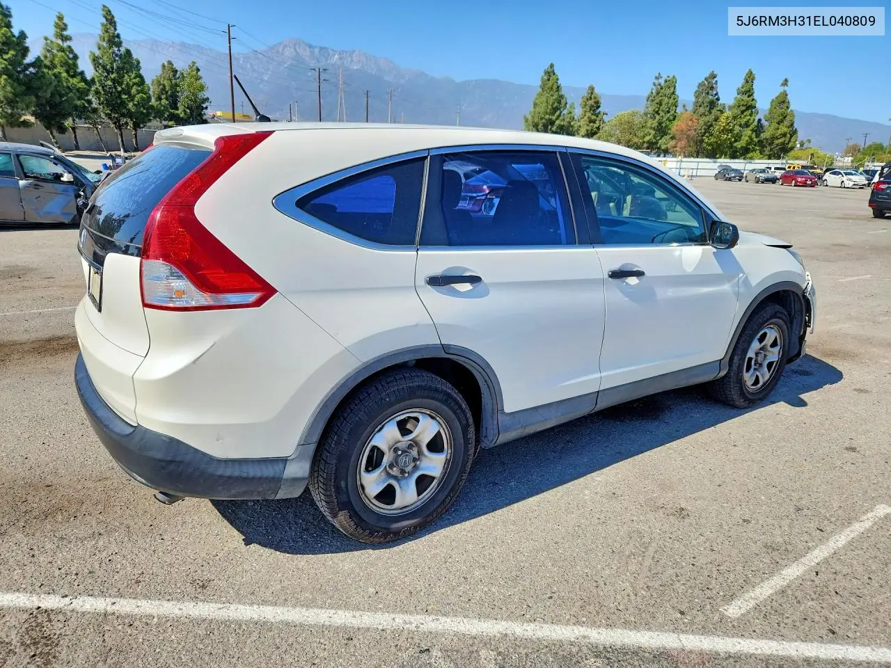 2014 HONDA CR-V VIN 5J6RM3H31EL040809 — фото 3