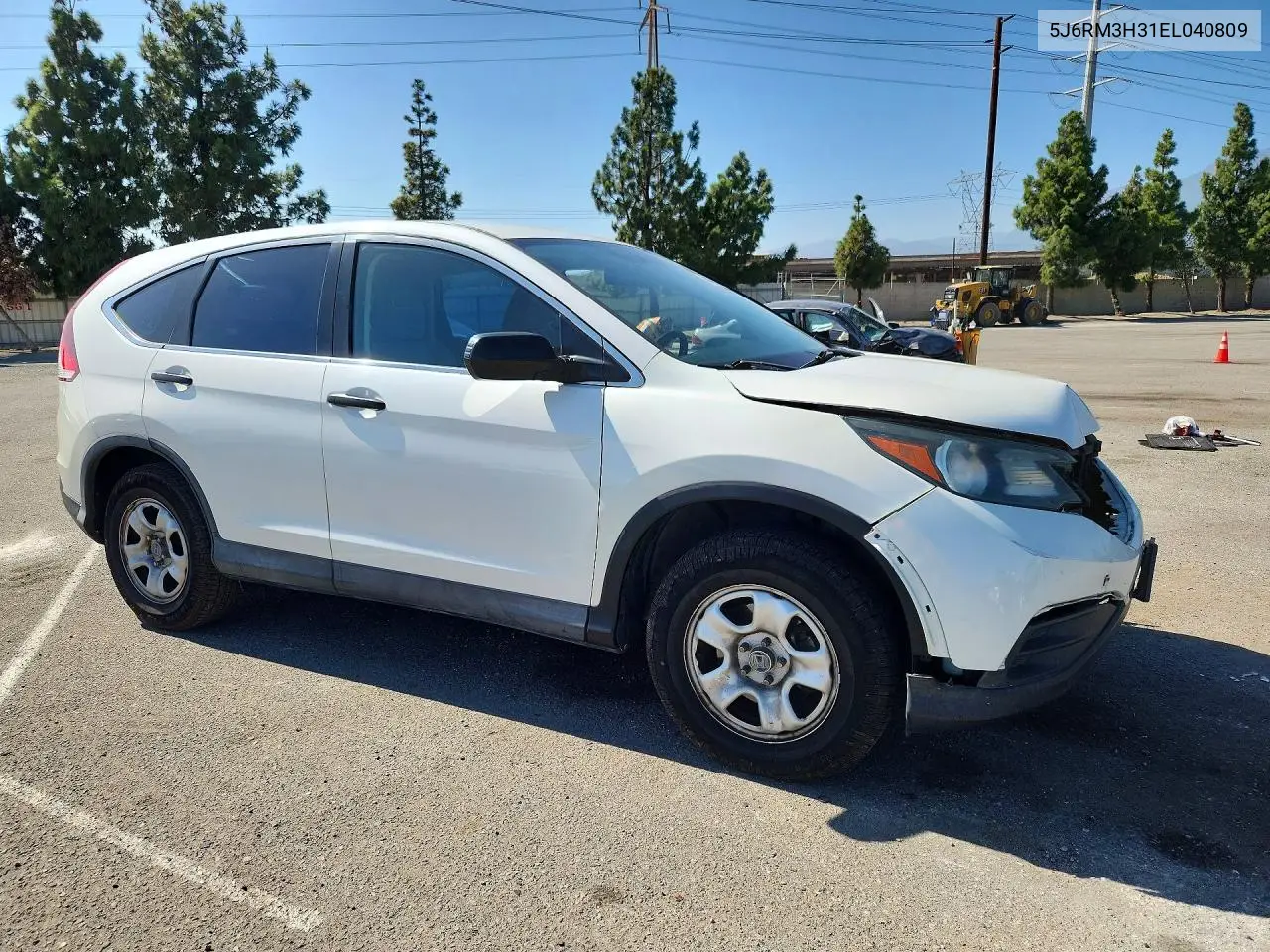 2014 HONDA CR-V VIN 5J6RM3H31EL040809 — фото 4