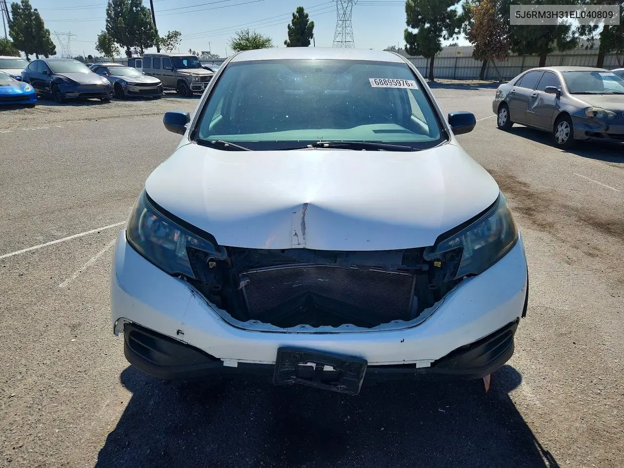 2014 HONDA CR-V VIN 5J6RM3H31EL040809 — фото 5
