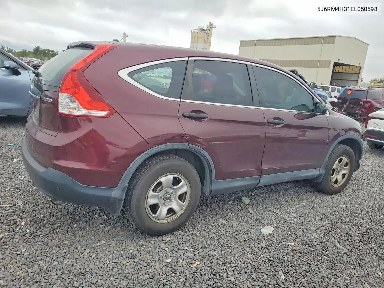 2014 HONDA CR-V VIN 5J6RM4H31EL050598 — фото 3