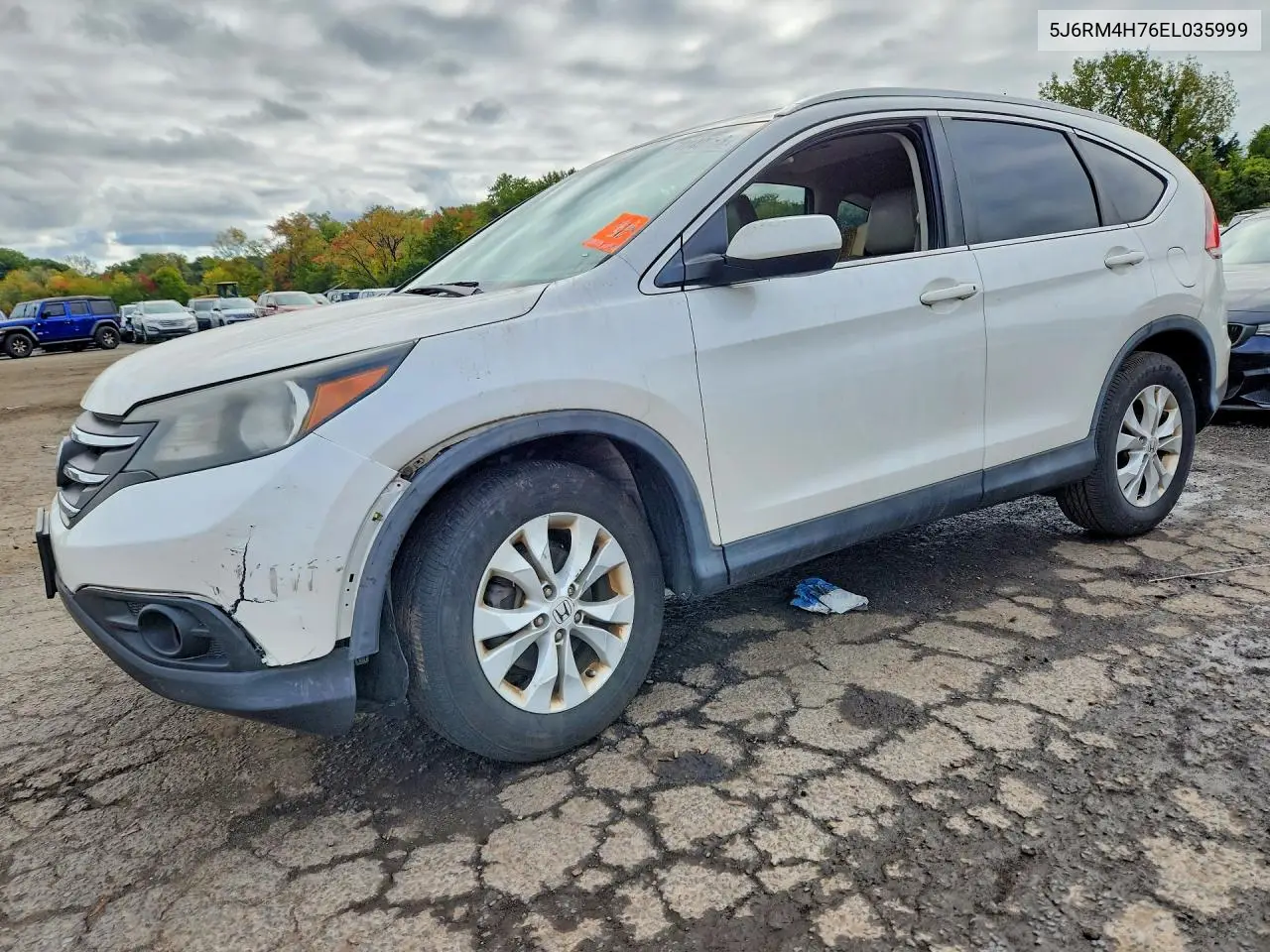 HONDA CR-V 2014, VIN 5J6RM4H76EL035999