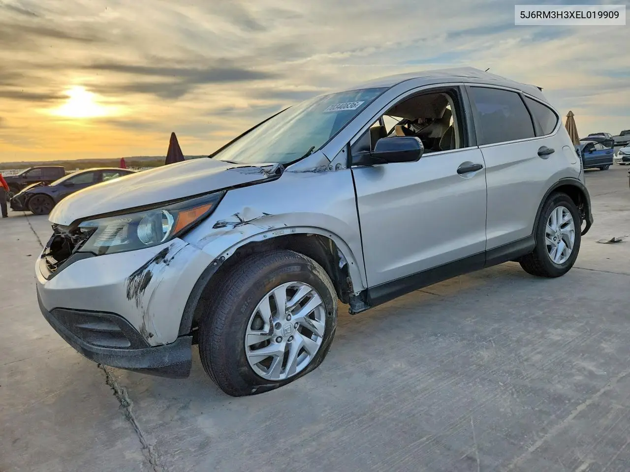 HONDA CR-V 2014, VIN 5J6RM3H3XEL019909