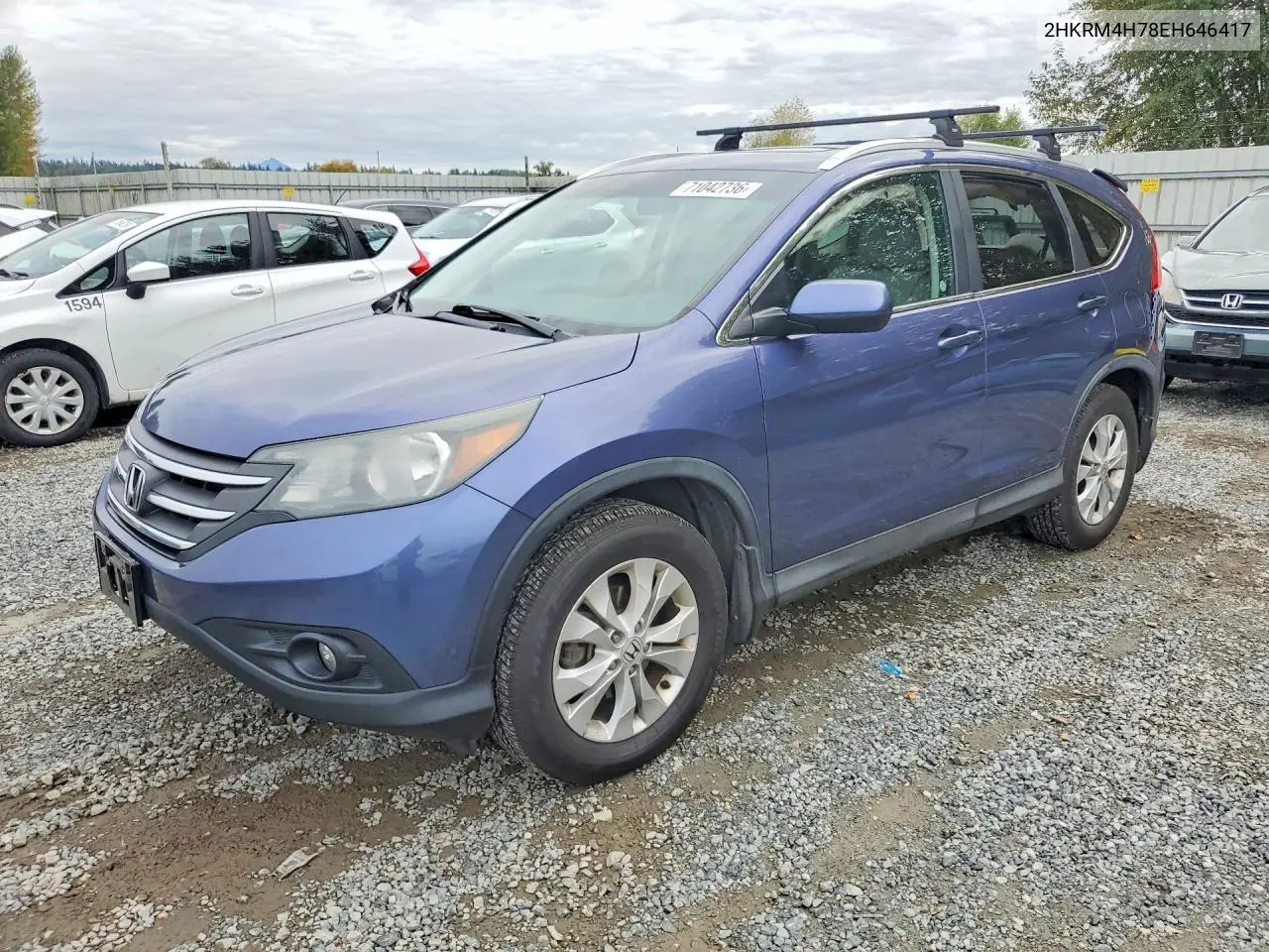 HONDA CR-V 2014, VIN 2HKRM4H78EH646417