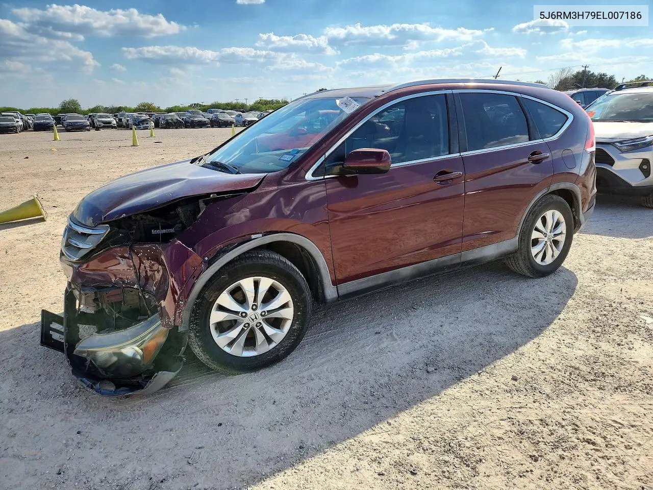 HONDA CR-V 2014, VIN 5J6RM3H79EL007186
