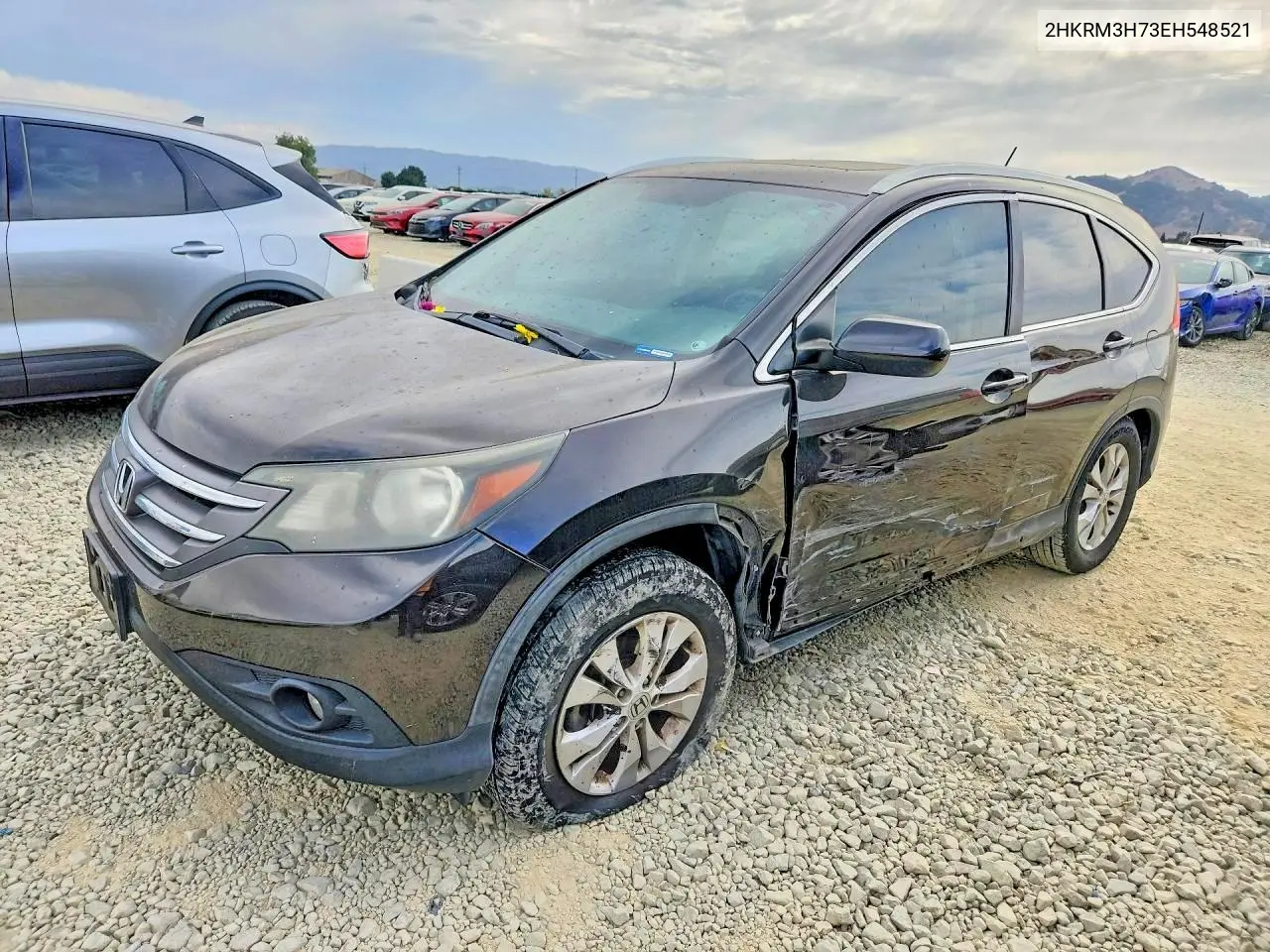 HONDA CR-V 2014, VIN 2HKRM3H73EH548521