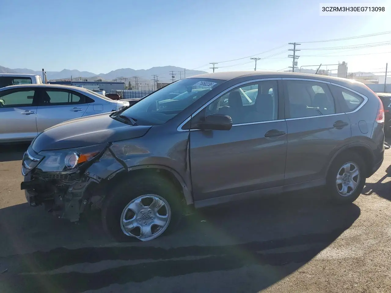 HONDA CR-V 2014, VIN 3CZRM3H30EG713098