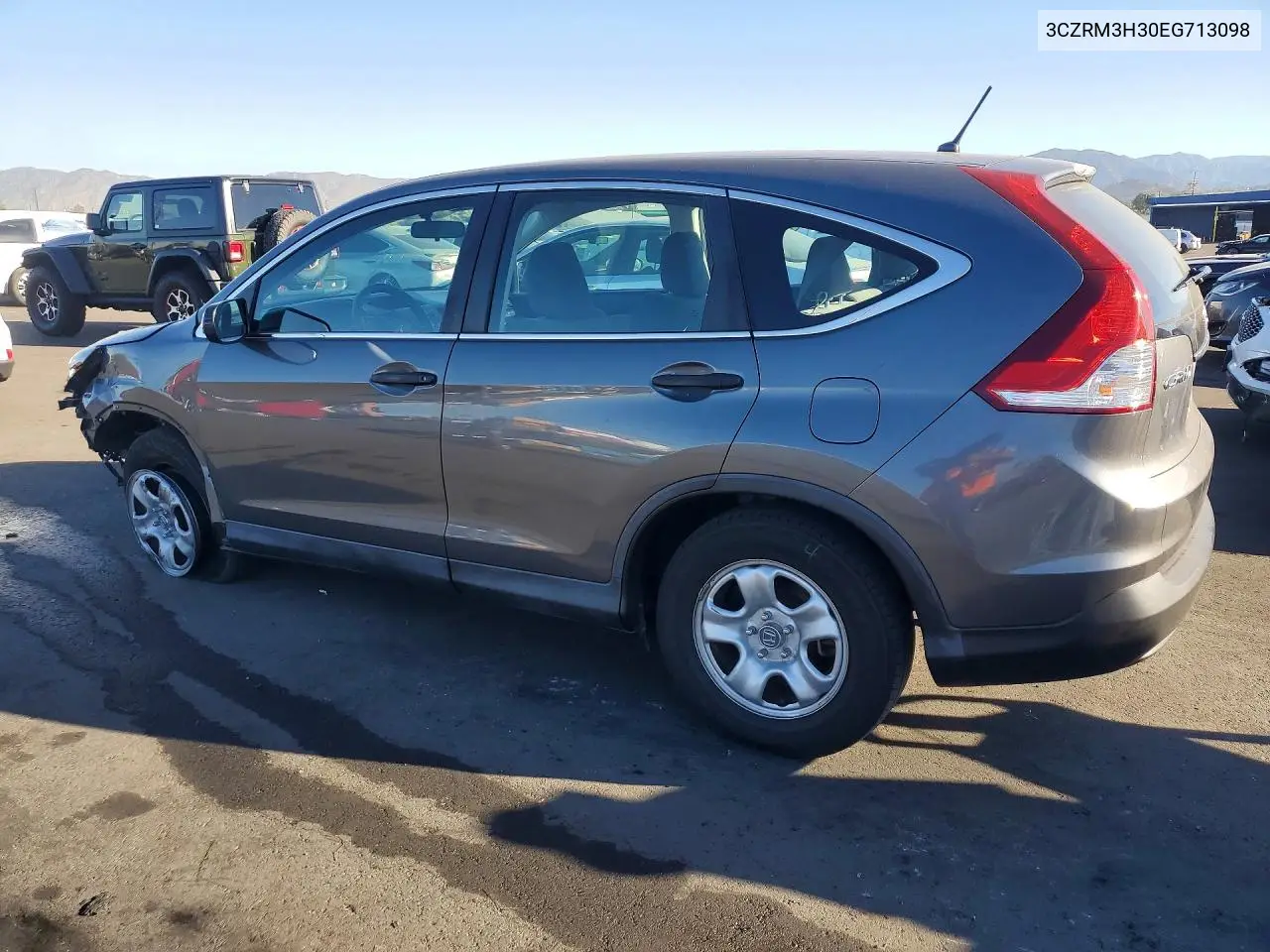 2014 HONDA CR-V VIN 3CZRM3H30EG713098 — фото 2