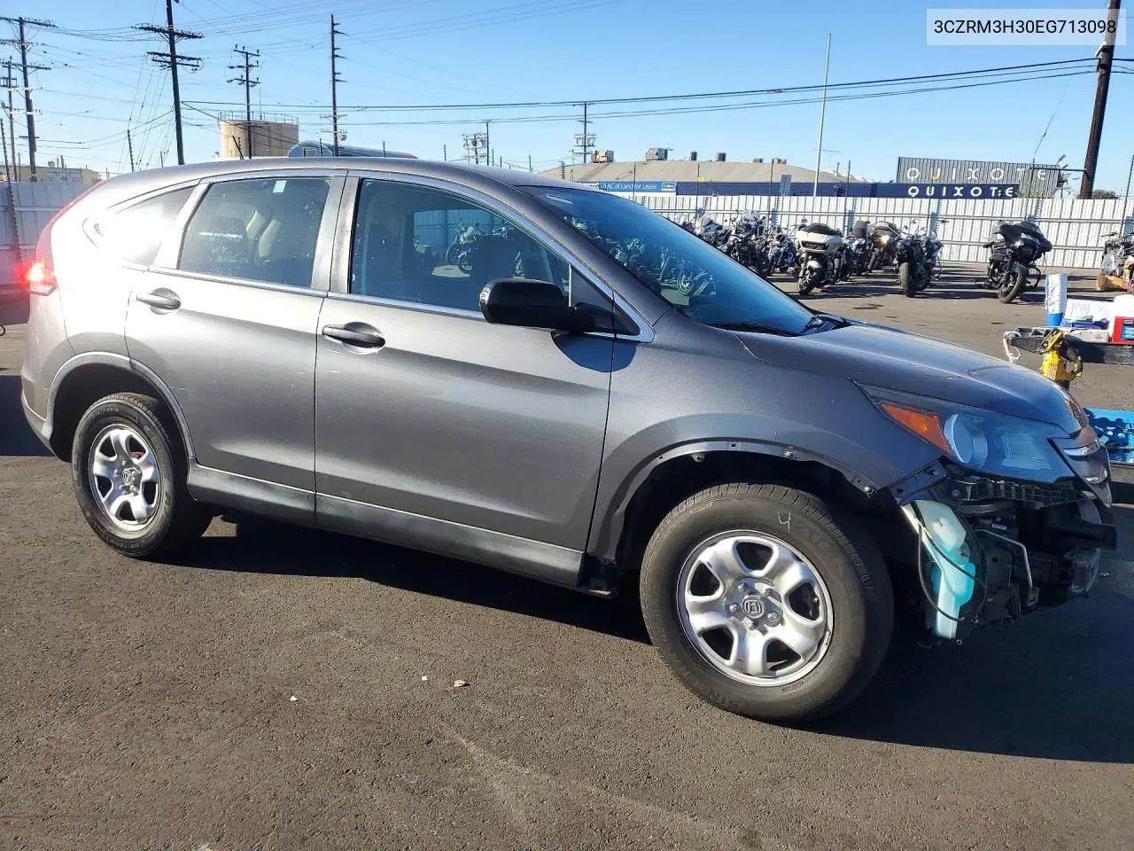 2014 HONDA CR-V VIN 3CZRM3H30EG713098 — фото 4