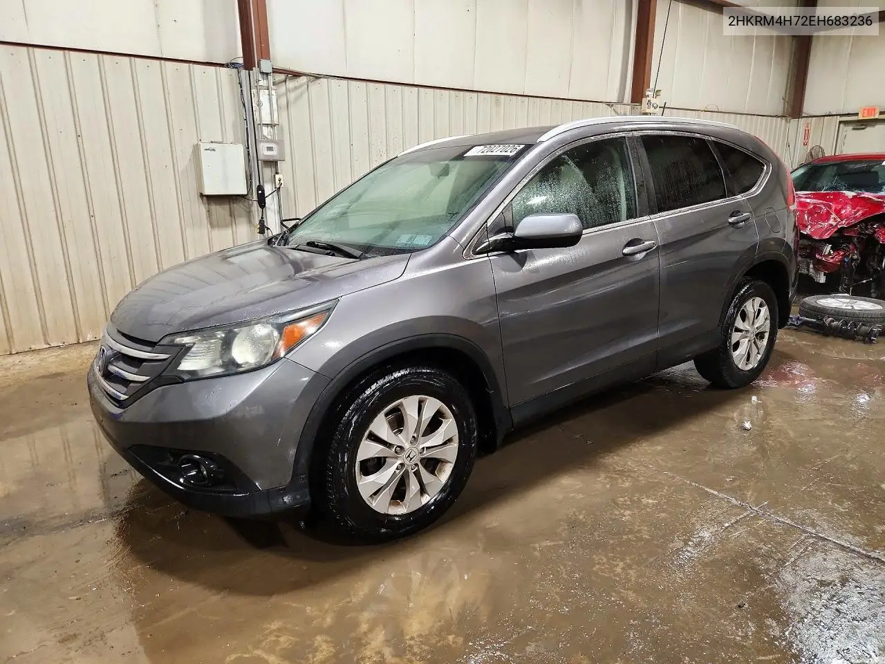 HONDA CR-V 2014, VIN 2HKRM4H72EH683236