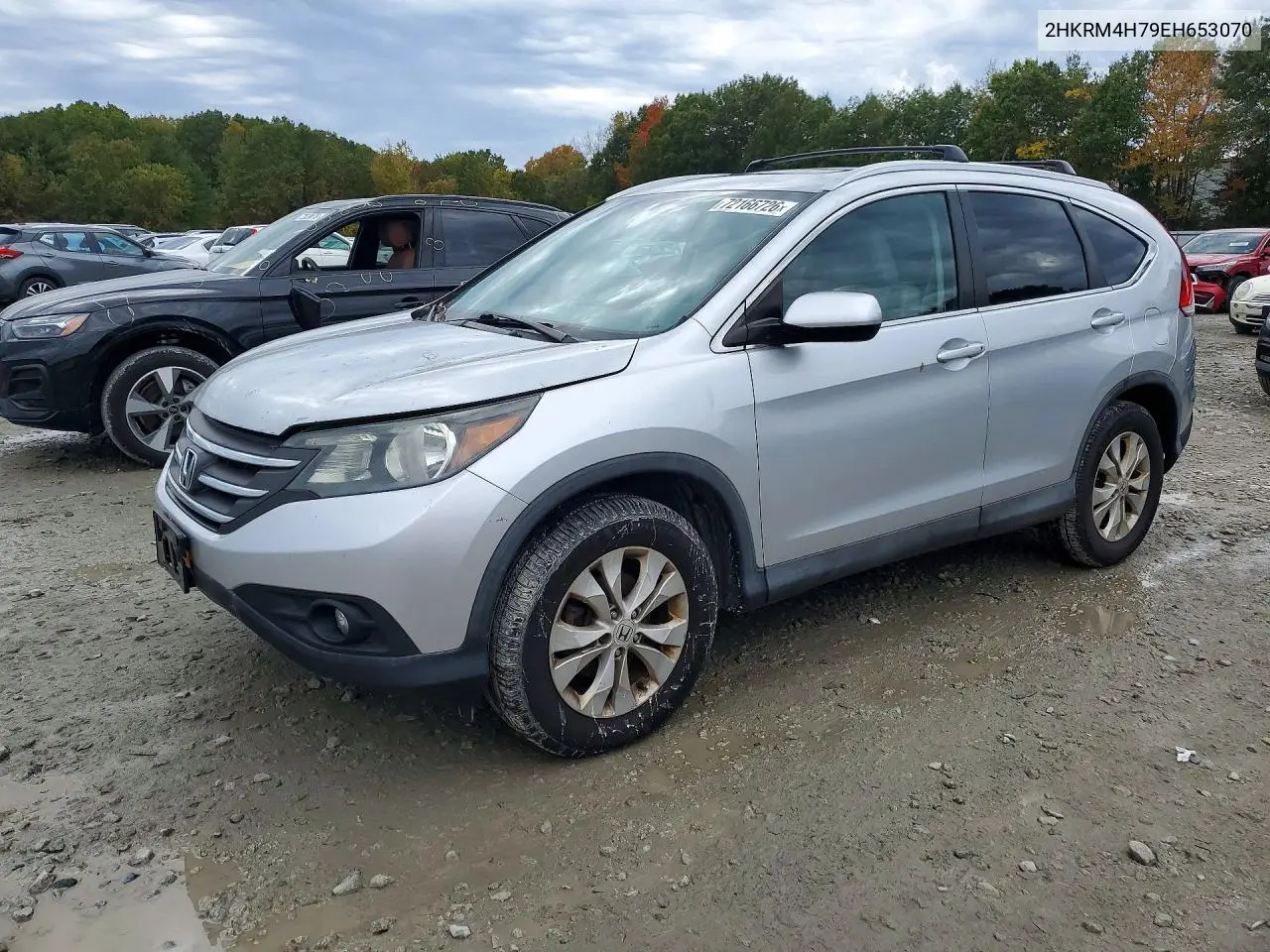 HONDA CR-V 2014, VIN 2HKRM4H79EH653070