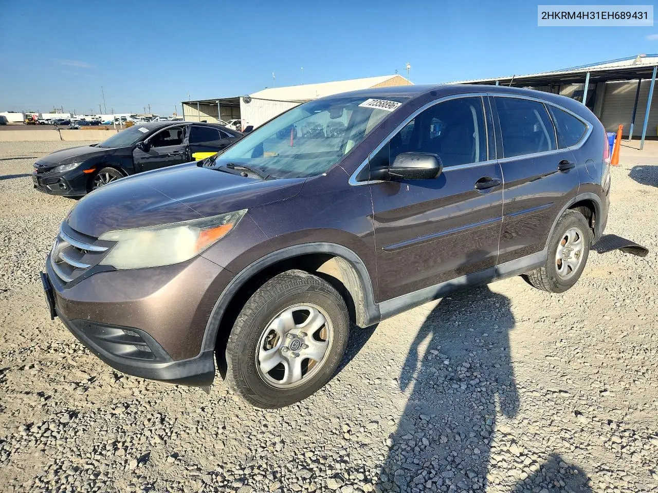 HONDA CR-V 2014, VIN 2HKRM4H31EH689431
