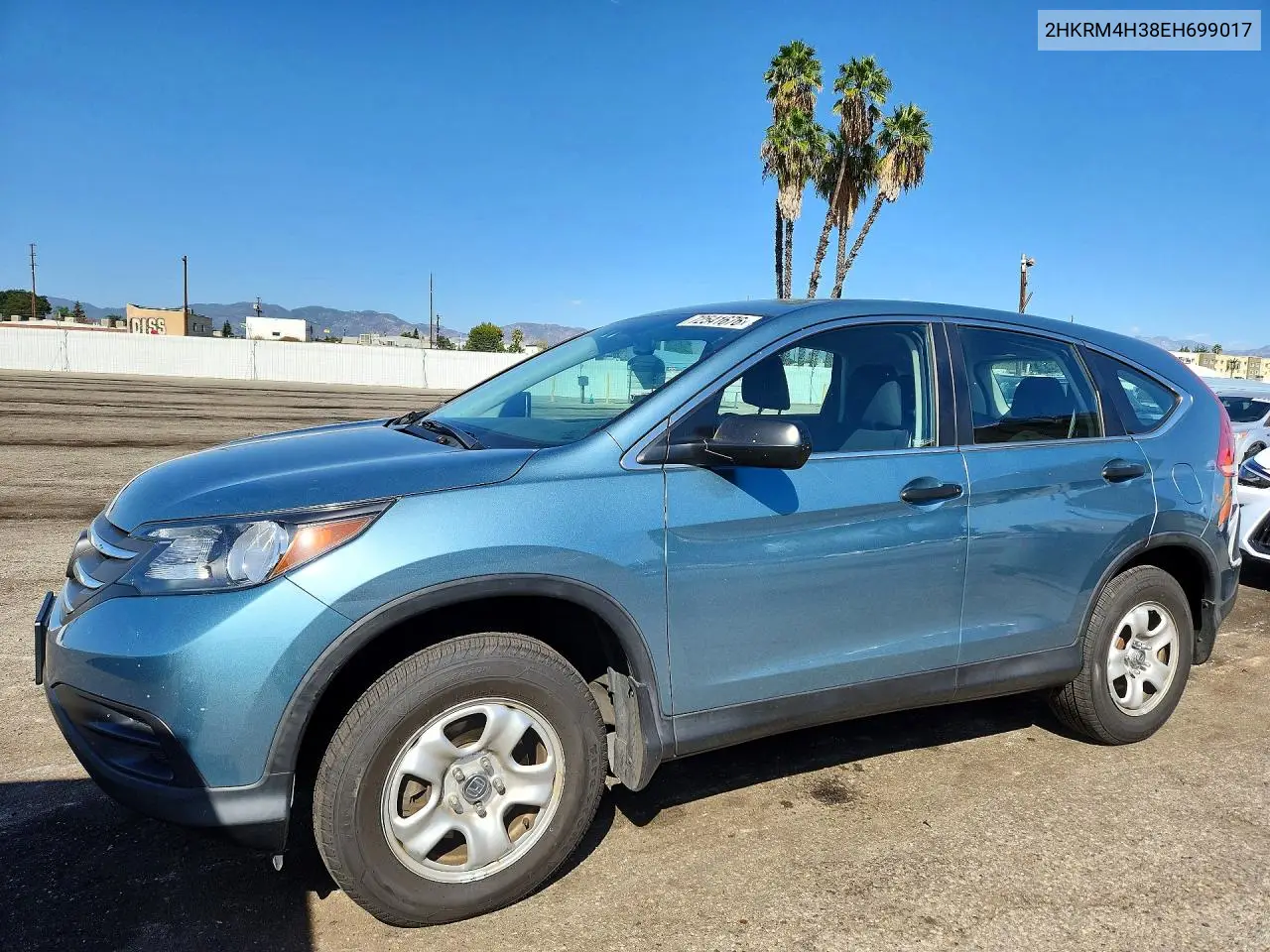 HONDA CR-V 2014, VIN 2HKRM4H38EH699017