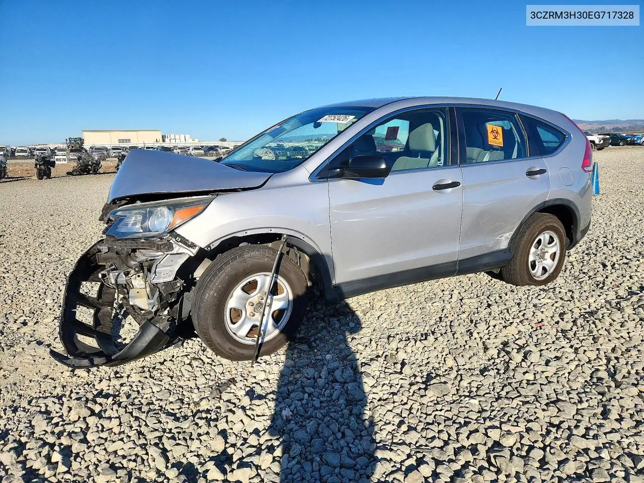 HONDA CR-V 2014, VIN 3CZRM3H30EG717328