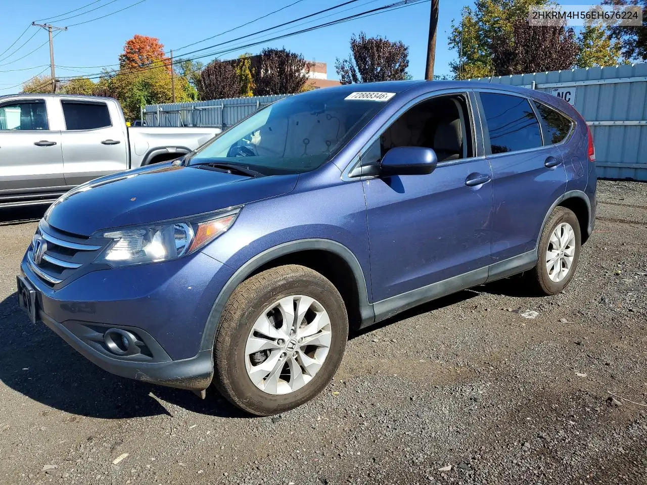 HONDA CR-V 2014, VIN 2HKRM4H56EH676224